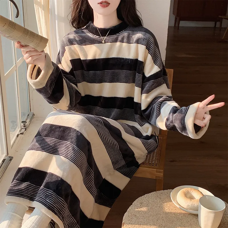 OUSHIBO Nightgown Women's Image Color-2