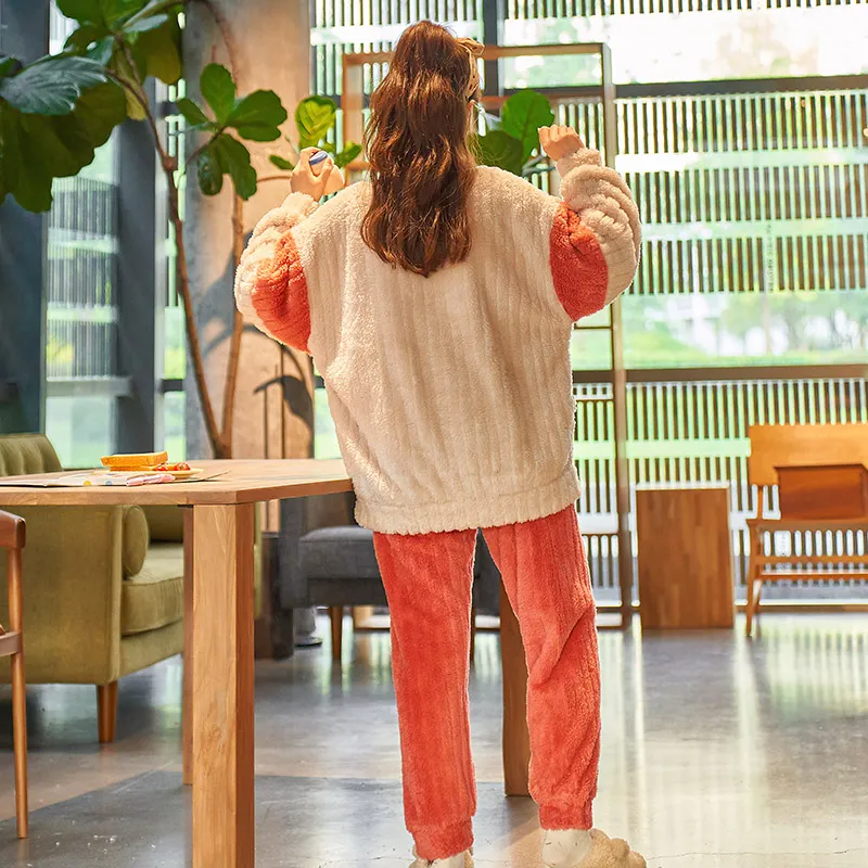 OUSHIBO Pajama Set Women's Image Color-1