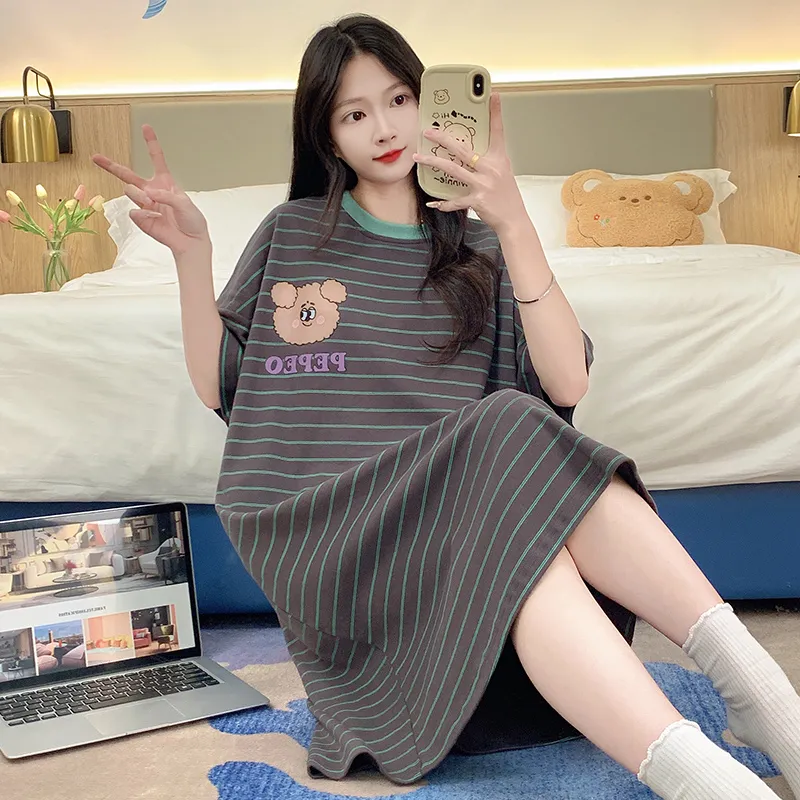 OUSHIBO Nightgown Women's Image Color-1