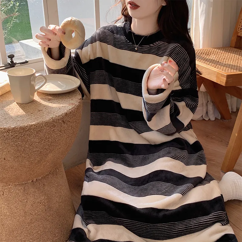 OUSHIBO Nightgown Women's Image Color-5