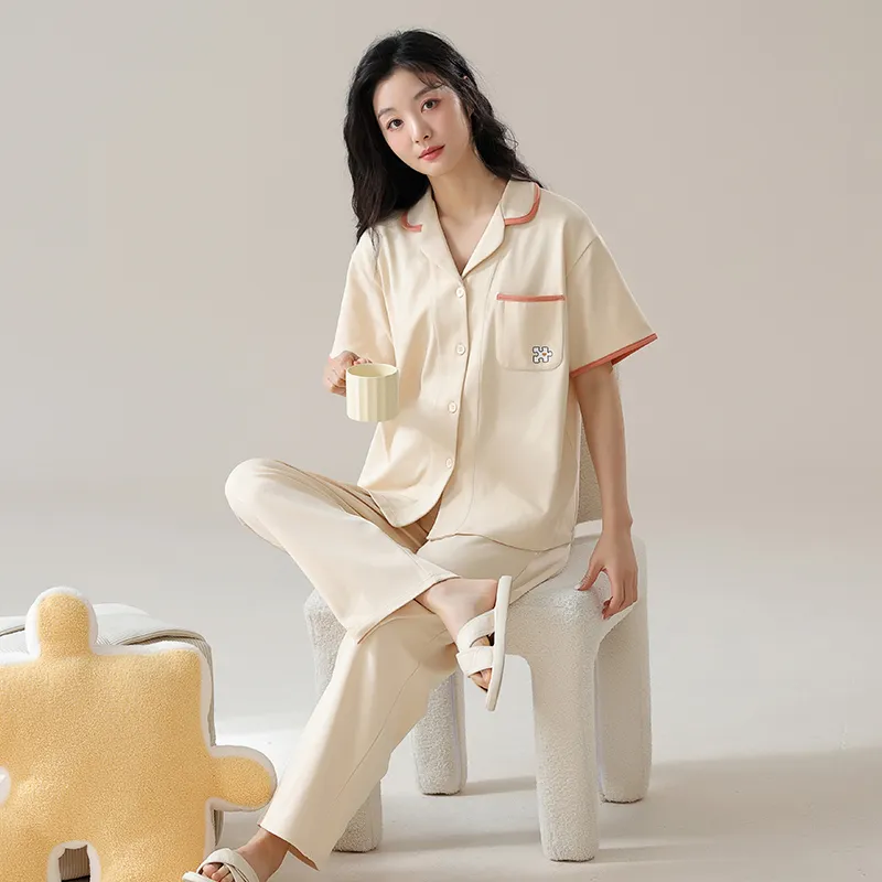OUSHIBO Pajama Set Women's Image Color-5