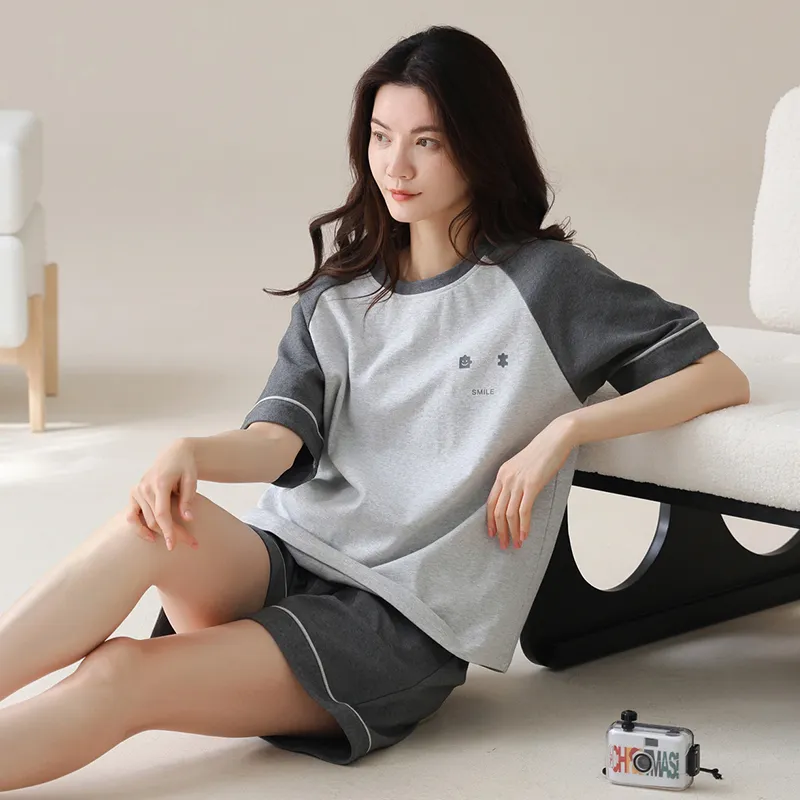 OUSHIBO Pajama Set Women's Image Color-1