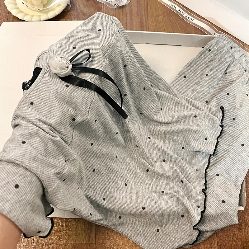 OUSHIBO Pajama Set Women's Image Color-3