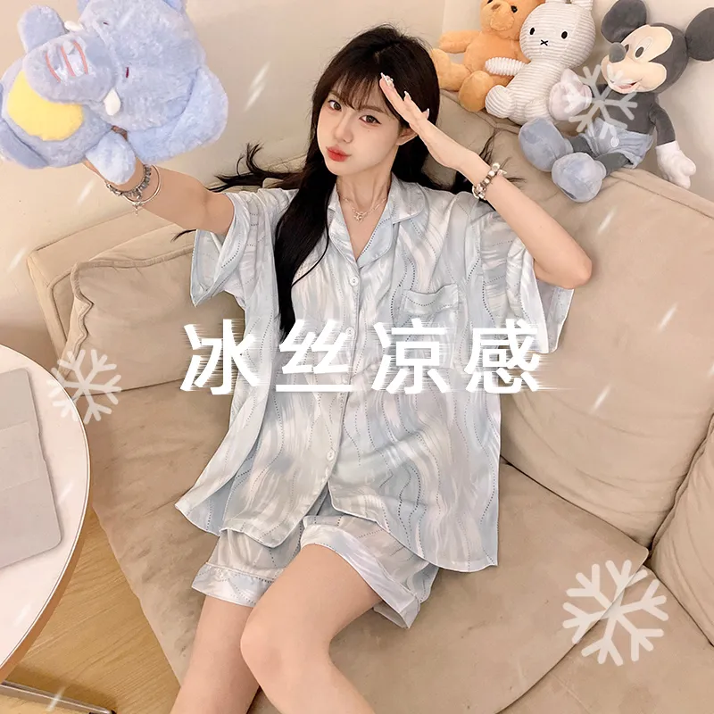 OUSHIBO Pajama Set Women's Image Color-1