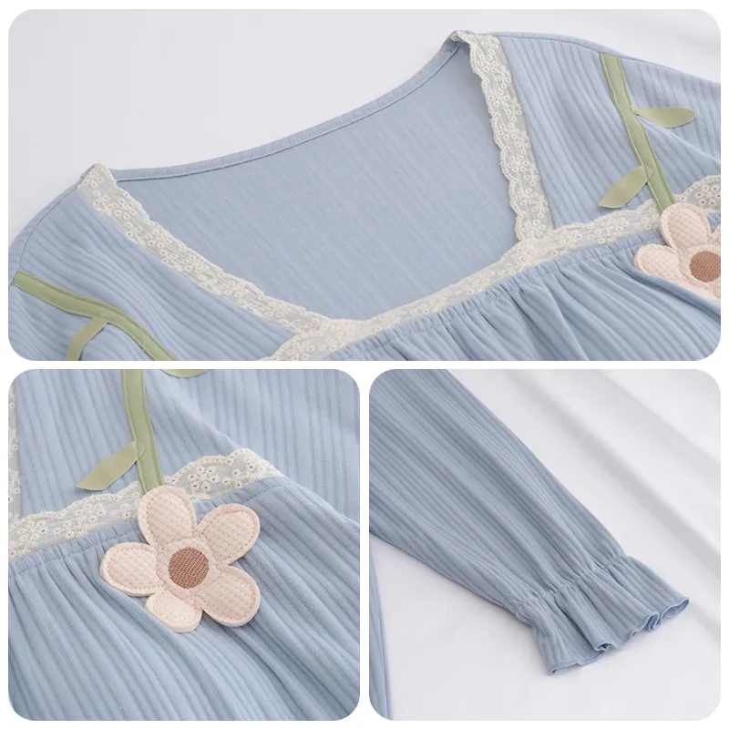 OUSHIBO Women's Nightgowns-2