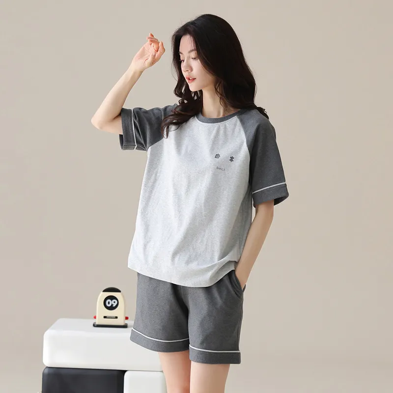 OUSHIBO Pajama Set Women's Image Color-3