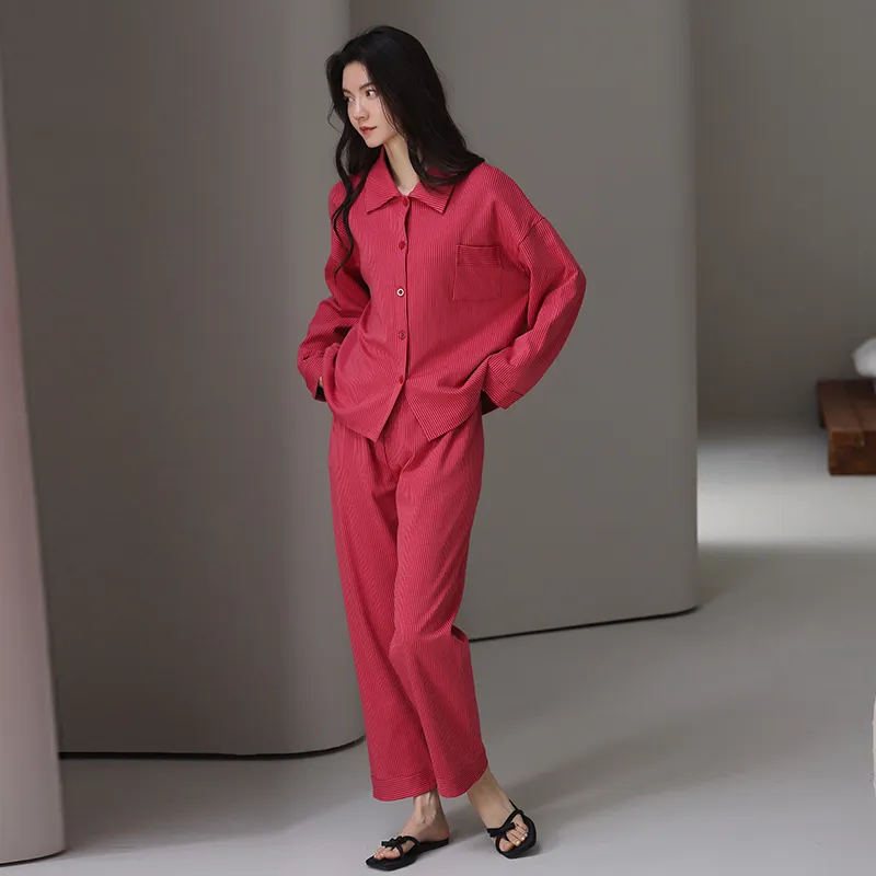 OUSHIBO Pajama Set Women's Image Color-3