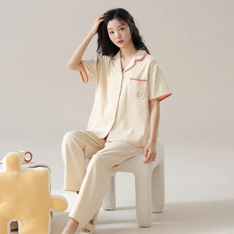 OUSHIBO Pajama Set Women's Image Color-1