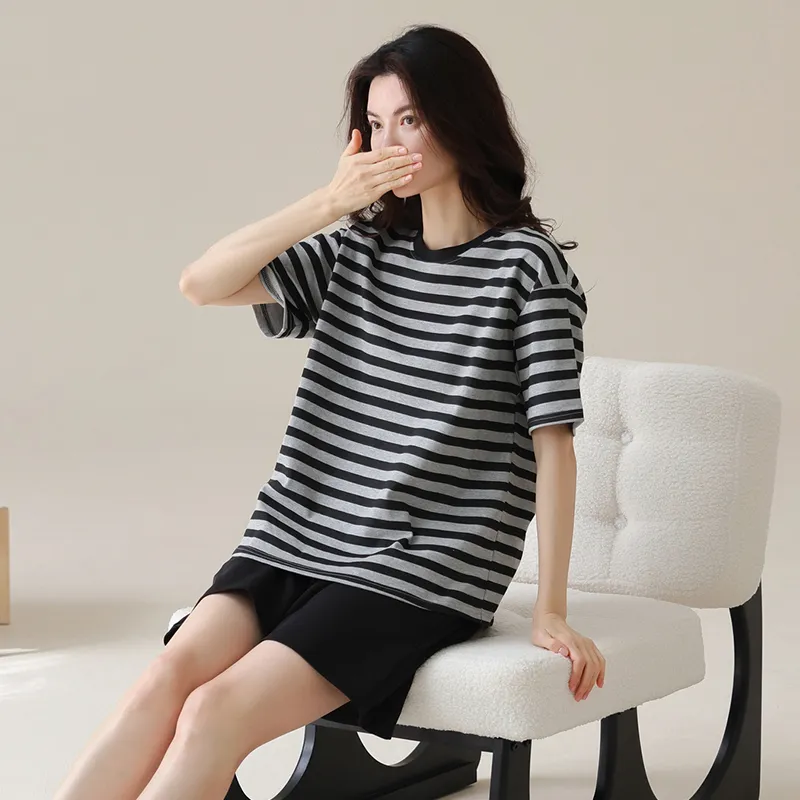 OUSHIBO Pajama Set Women's Image Color-1
