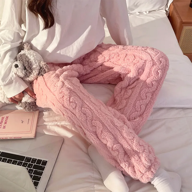 OUSHIBO Pajama Pants Women's Image Color-5