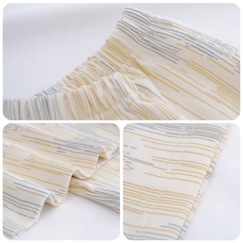 OUSHIBO Pajama Pants Women's Apricot-3
