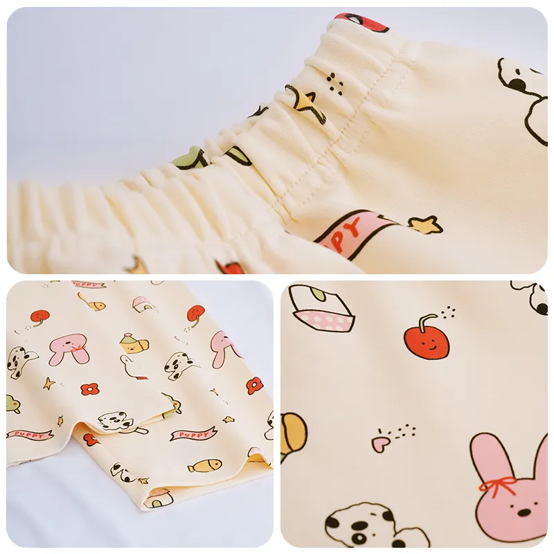 OUSHIBO Pajama Pants Women's Image Color-4
