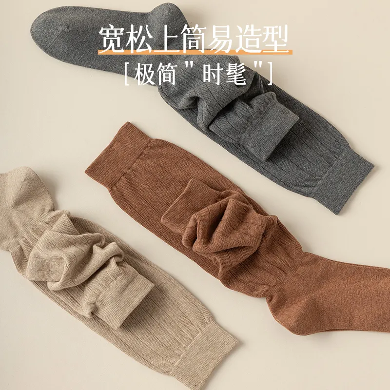 JIAZINI Mid Calf Socks Women's 3 Pack-5