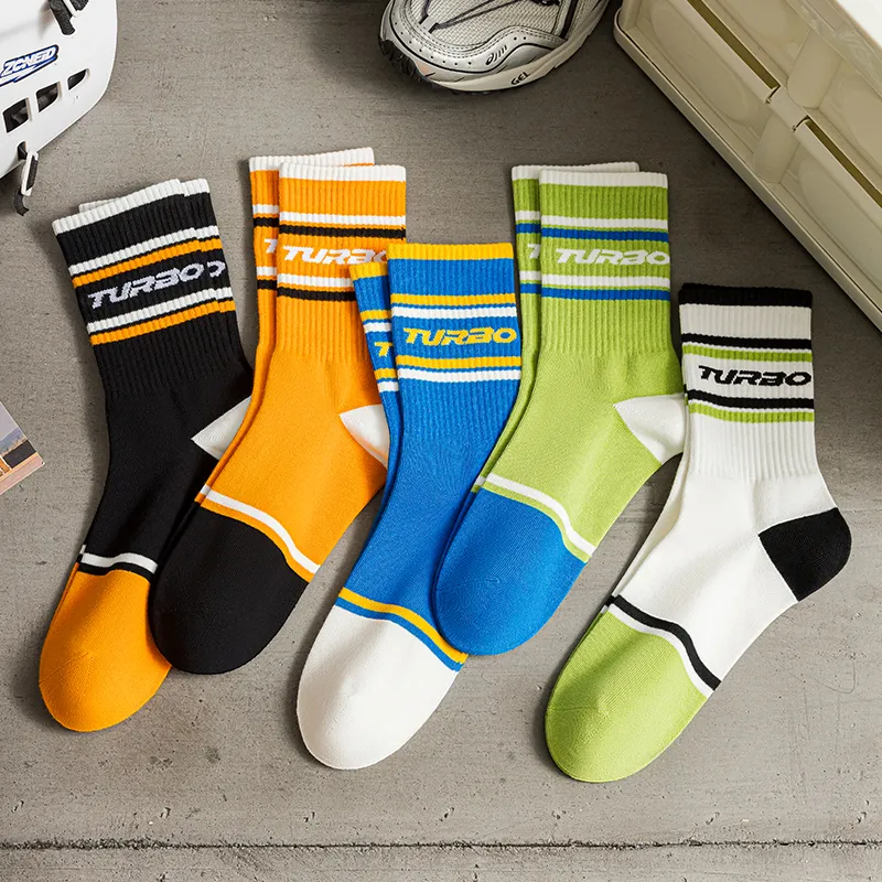 JIAZINI Running Socks Men's 4 Pack-12