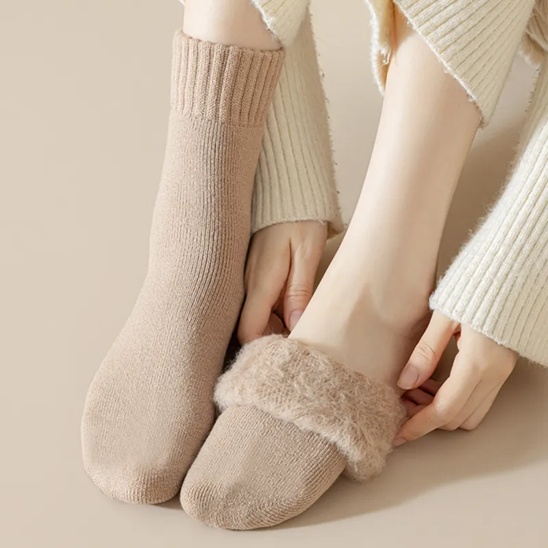 JIAZINI Mid Calf Socks Women's 5 Pack-1