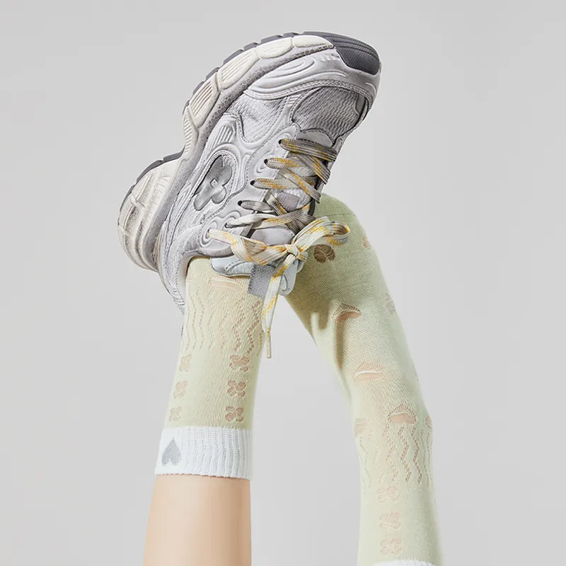 JIAZINI Mid Calf Socks Women's Combo Set-3