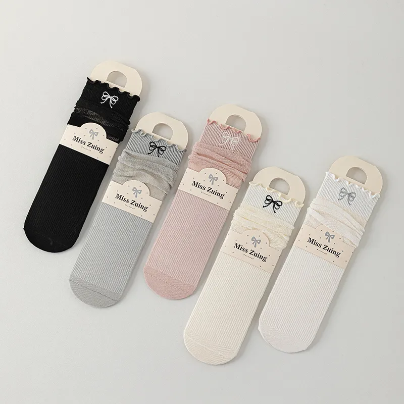 JIAZINI Mid-Calf Socks Women's Combo Set-6