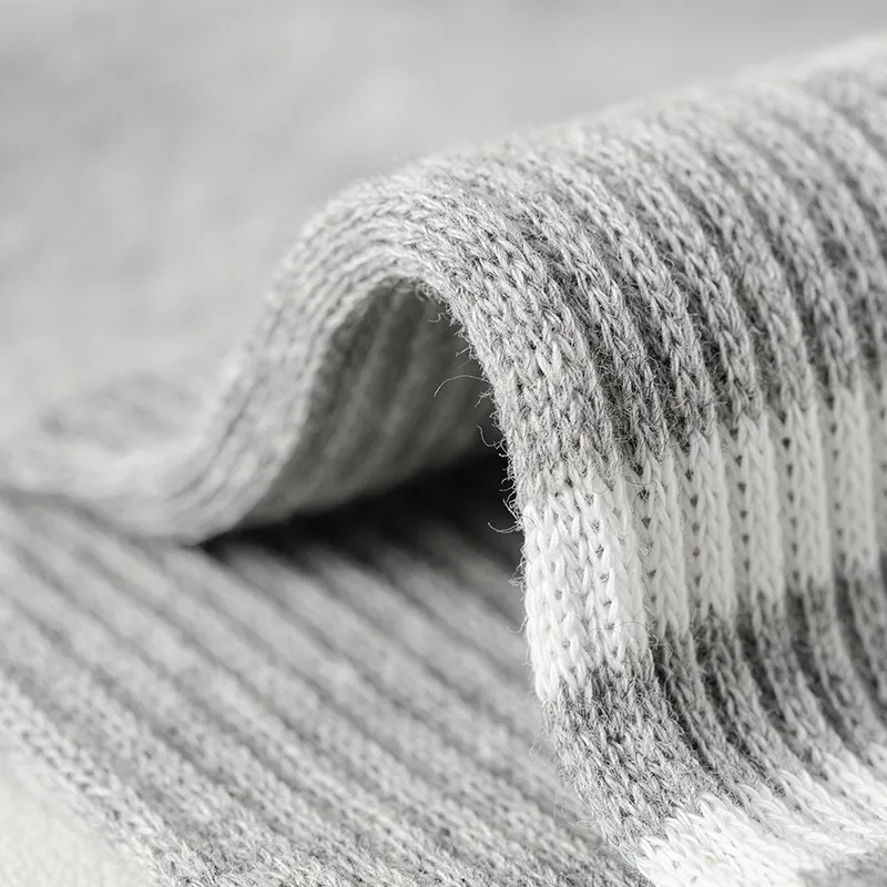 JIAZINI Mid Calf Socks Unisex 5 Pack-5