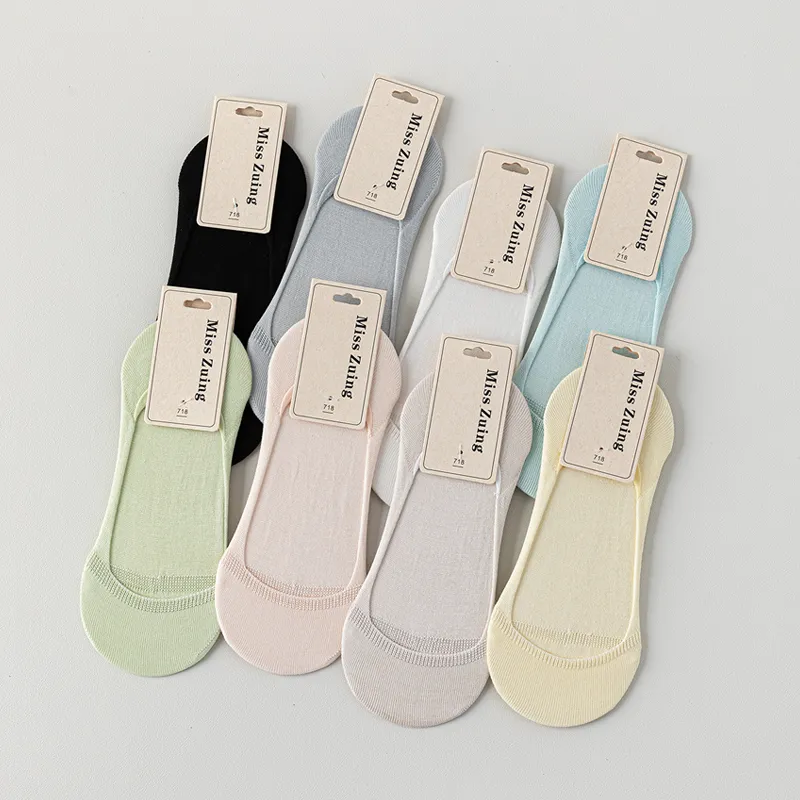 JIAZINI No Show Socks Women's 4 Pack-6