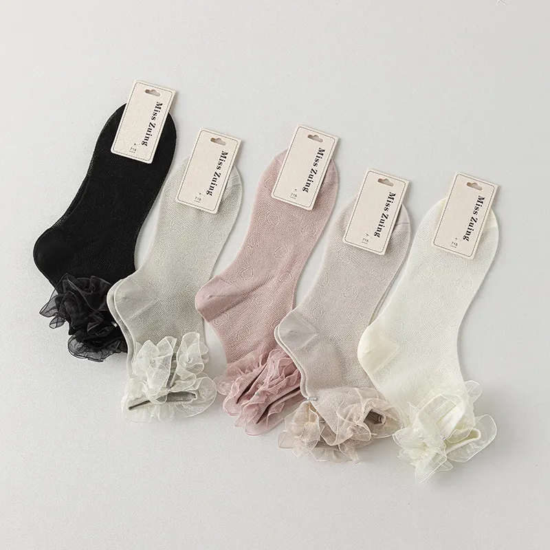 JIAZINI Mid-Calf Socks Women's 3 Pack-6