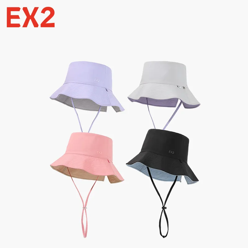 EX2 YIHAISHI Polyester Bucket Hats Unisex Multicolor-4
