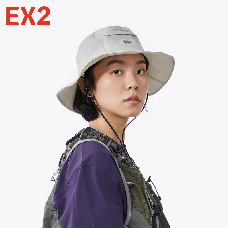 EX2 YIHAISHI Polyamide Bucket Hats Unisex Multicolor-2