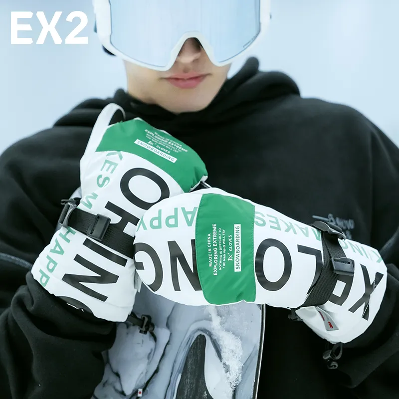 EX2 YIHAISHI Polyester Sports Gloves Unisex Black Red, White, Mint Blue-2