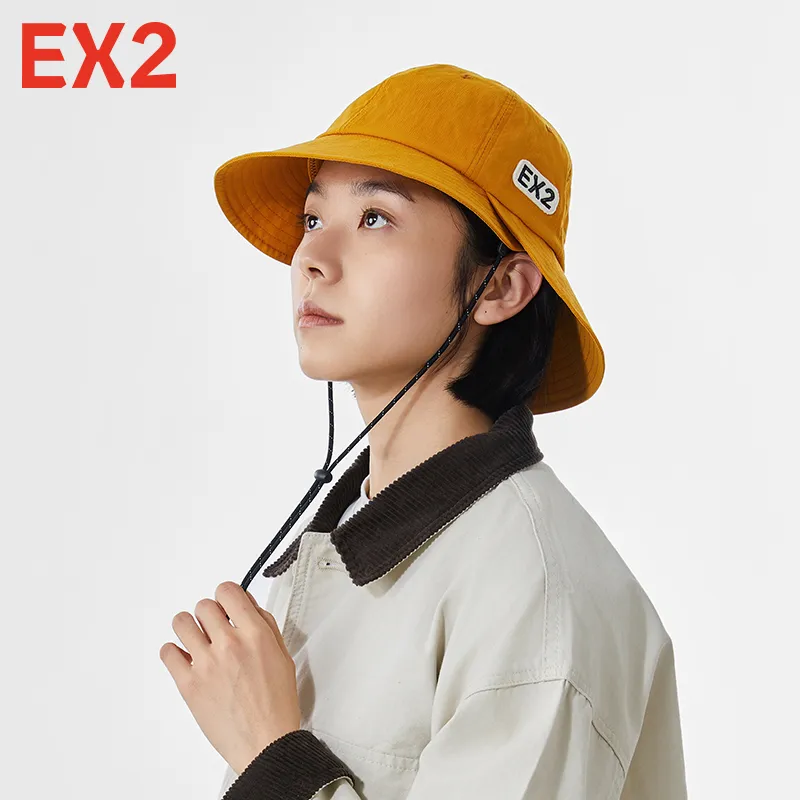 EX2 YIHAISHI Taslon  Fabric Nylon Bucket Hats Unisex Multicolor-1