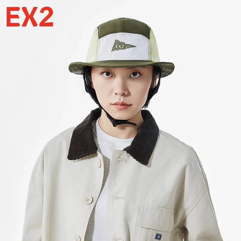 EX2 YIHAISHI Waterproof And Breathable Fabric Polyester Bucket Hats Unisex Multicolor-1