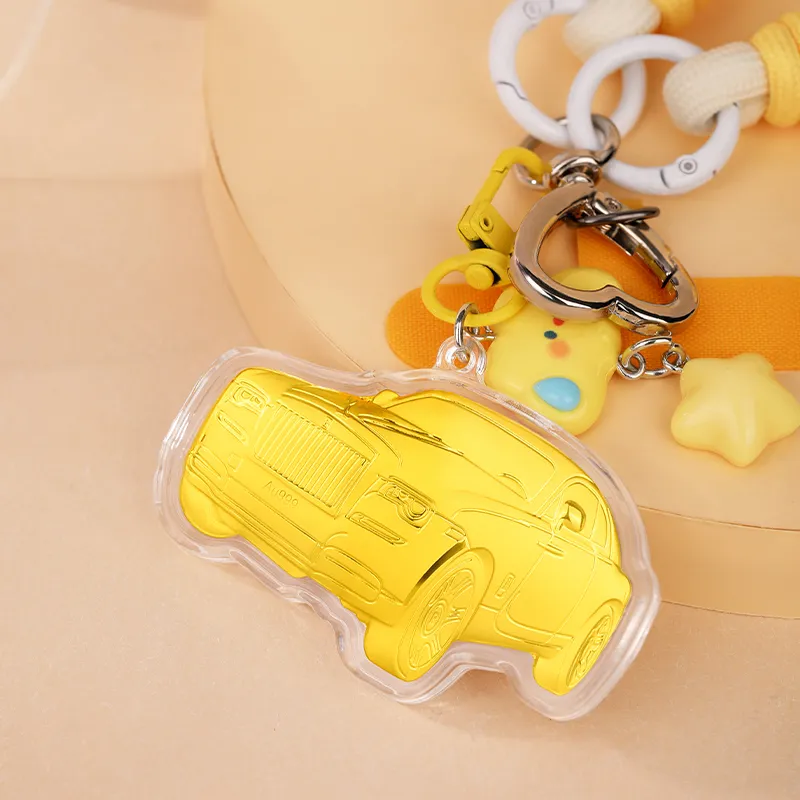JINLIUFUJIXIANG Gold Pendants Unisex-29