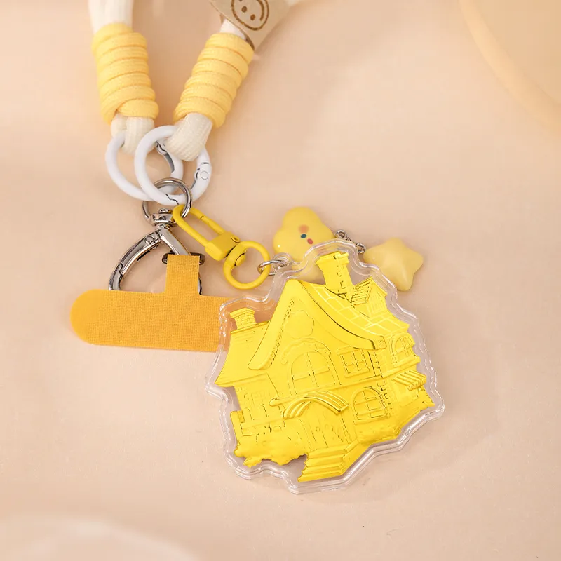 JINLIUFUJIXIANG Gold Pendants Unisex-17