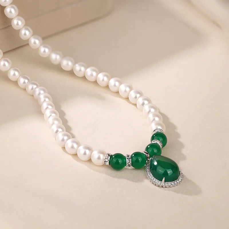 JINLIUFUJIXIANG Pearl Necklaces Unisex-10