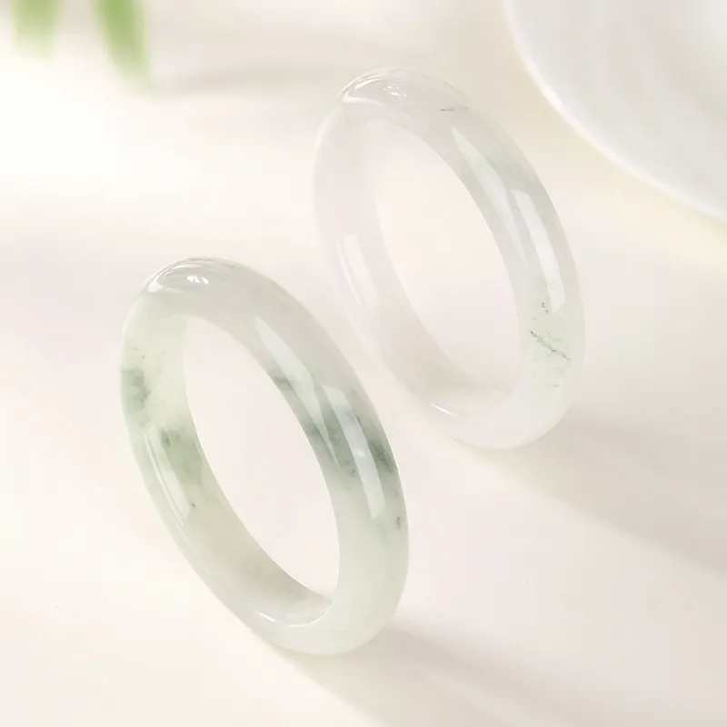 JINLIUFUJIXIANG Tianshan Jade Bangles Women's-12