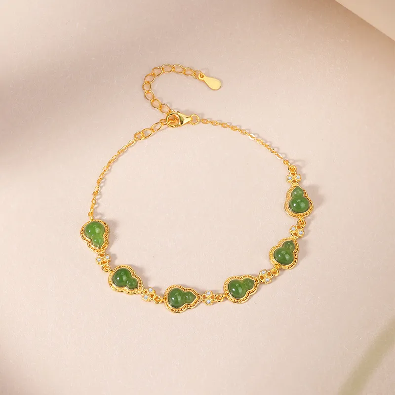 JINLIUFUJIXIANG Bracelets Jasper Women's-12
