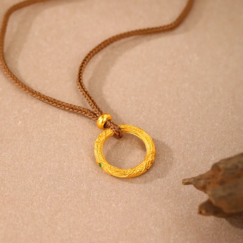 JINLIUFUJIXIANG 925 Sterling Silver Necklaces Unisex-4