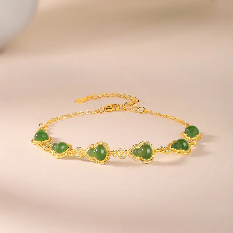 JINLIUFUJIXIANG Bracelets Jasper Women's-11