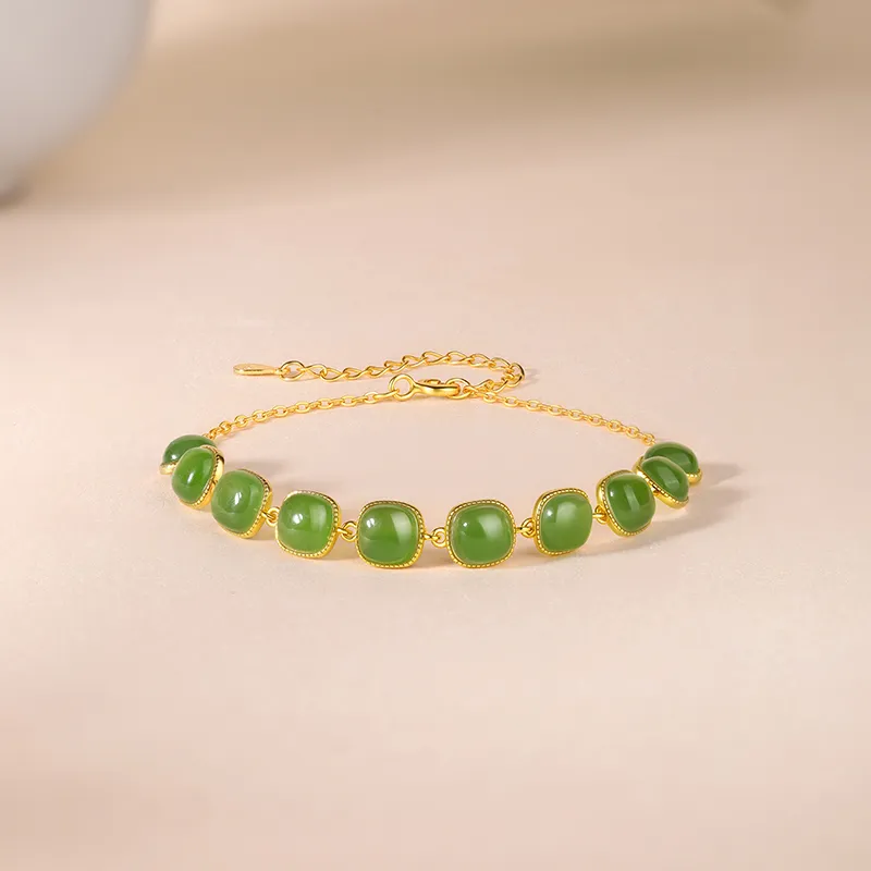 JINLIUFUJIXIANG Bracelets Jasper Women's-18