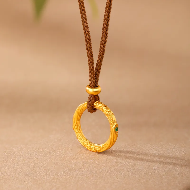 JINLIUFUJIXIANG 925 Sterling Silver Necklaces Unisex-3