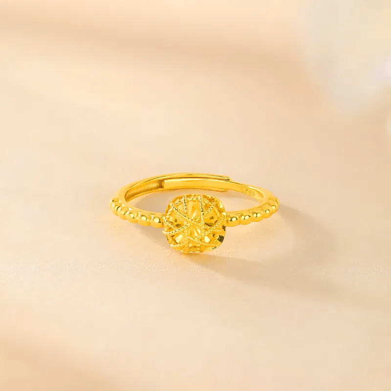 JINLIUFUJIXIANG S925 Silver Rings Women's-4
