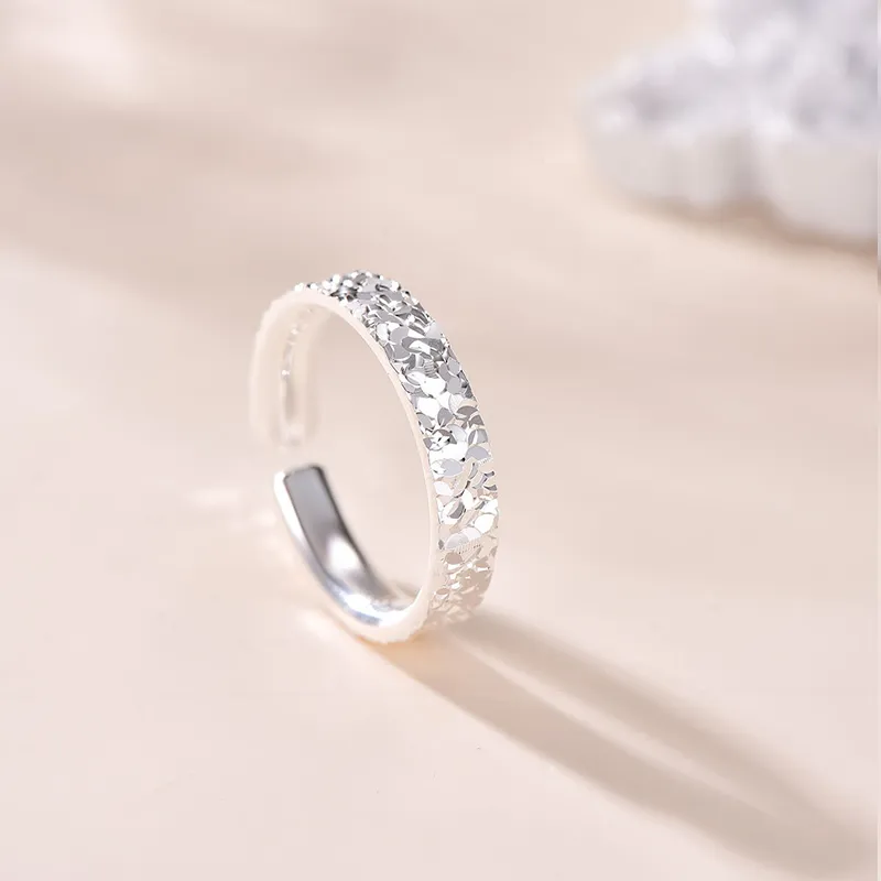 JINLIUFUJIXIANG Silver Of All Feet Rings Women's-10