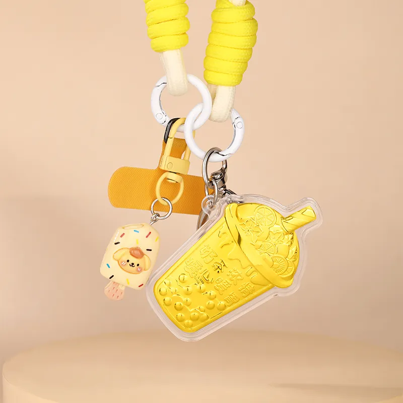 JINLIUFUJIXIANG Gold Pendants Unisex-3