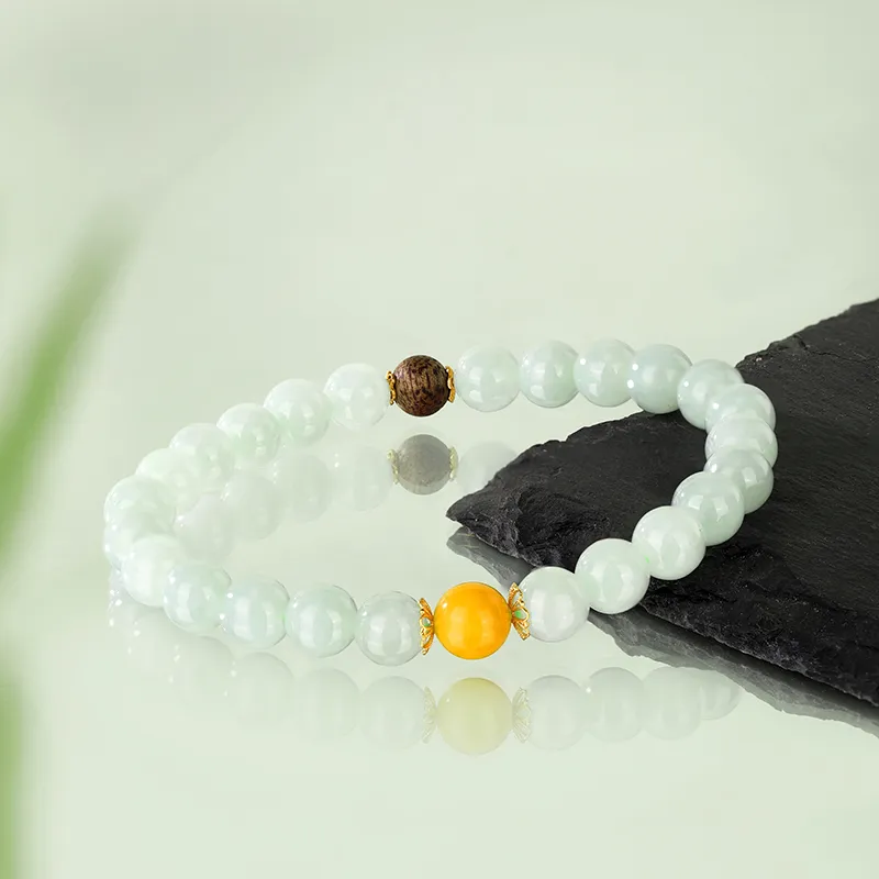 JINLIUFUJIXIANG Ice Glutinous Bracelets Unisex-6