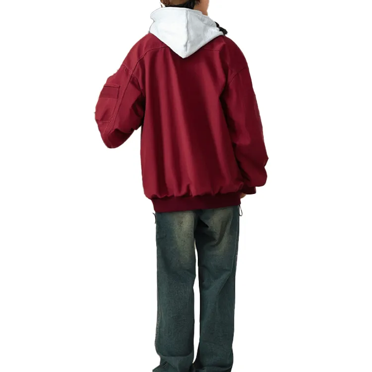 BRUMAIRE Jackets Coats Unisex Burgundy-3