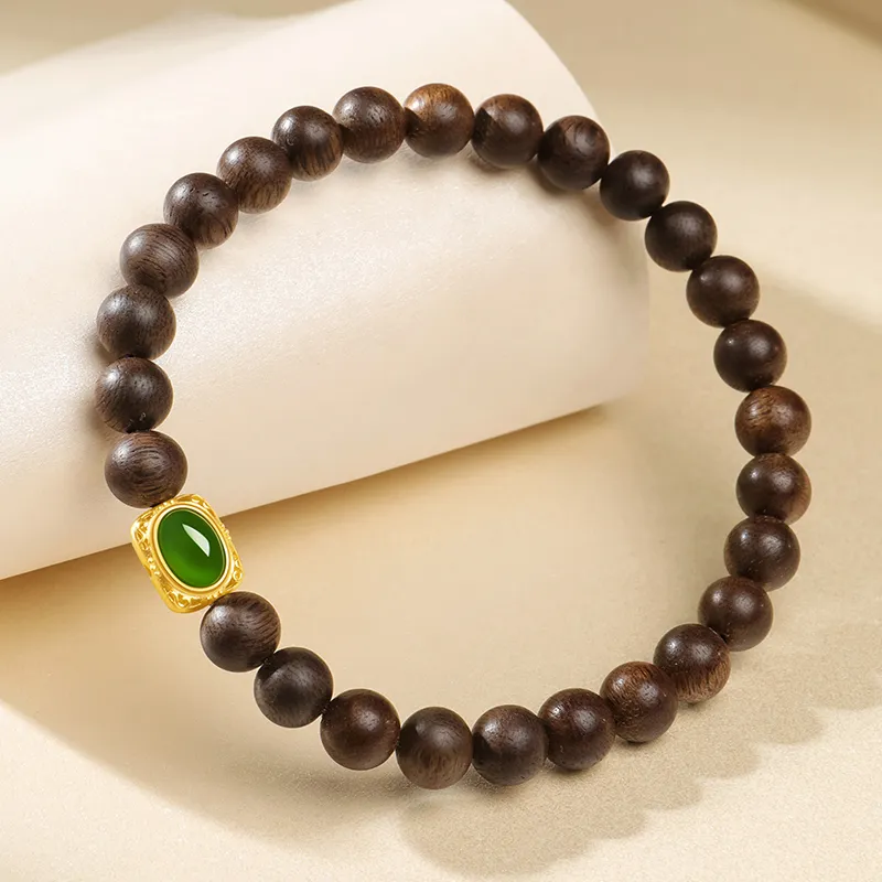 MUSHENGYUAN Fragrance Agarwood Bracelets Women's-7