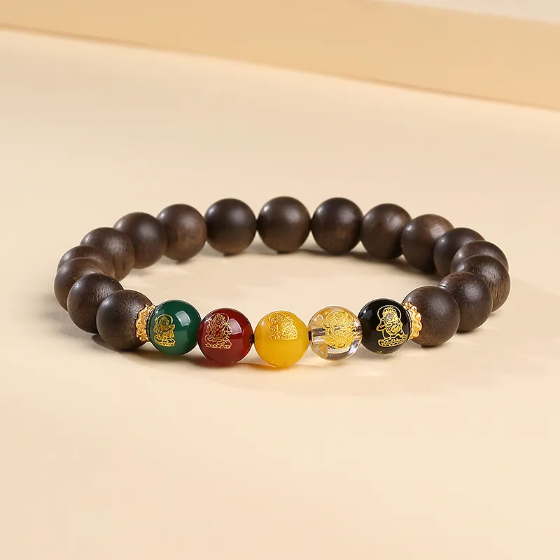 MUSHENGYUAN Fragrance Agarwood Bracelets Unisex-5