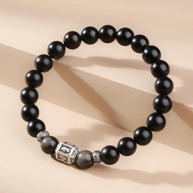 MUSHENGYUAN Ebony Bracelets Unisex-5