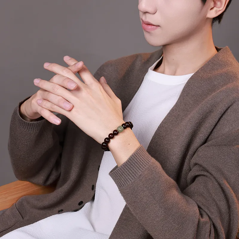 MUSHENGYUAN Pterocarpus Bracelets Unisex-9