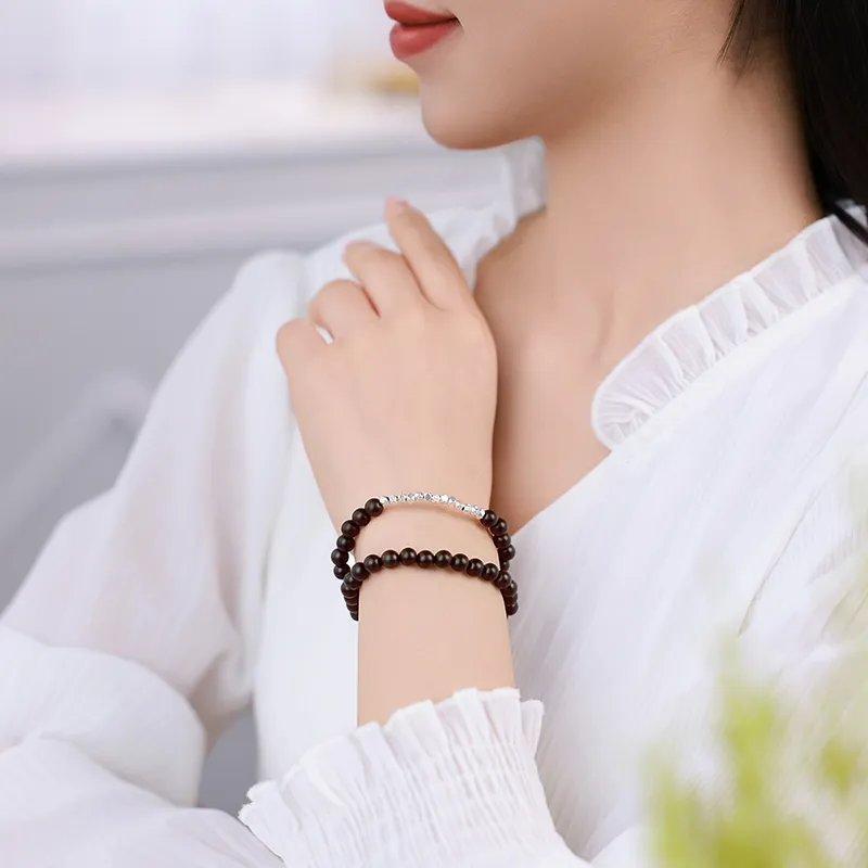 MUSHENGYUAN Ebony Bracelets Women's-1