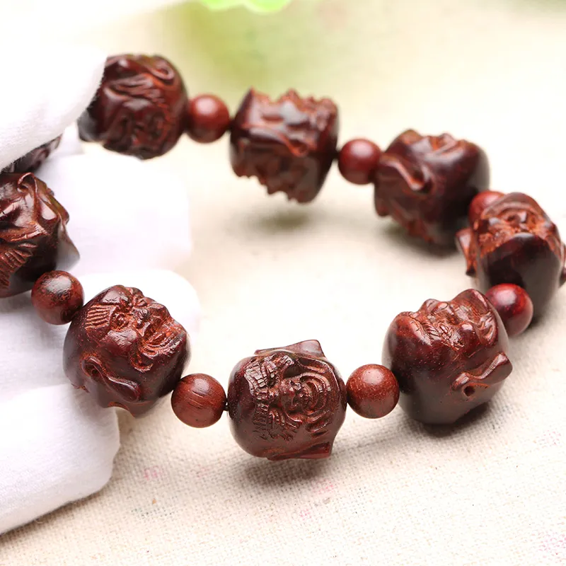 MUSHENGYUAN Rosewood Bracelets Unisex-18