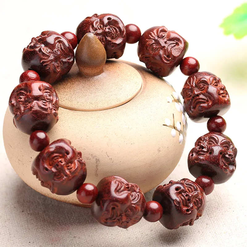 MUSHENGYUAN Rosewood Bracelets Unisex-9